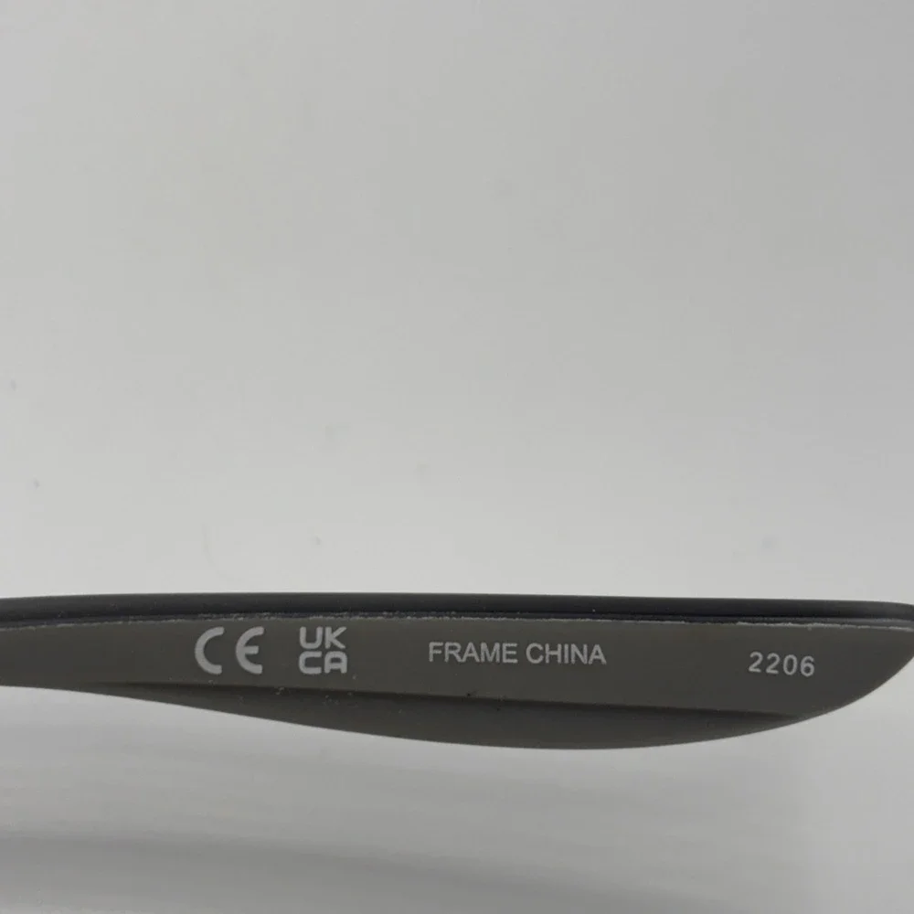 Nike 8152 002 Satin Black Semi Rimless Authentic Eyeglass Frames 52-17-140 #C246